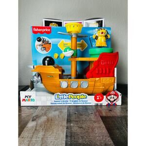 Super Mario Bros. Little People My Mario Bowser's Airship Playset
